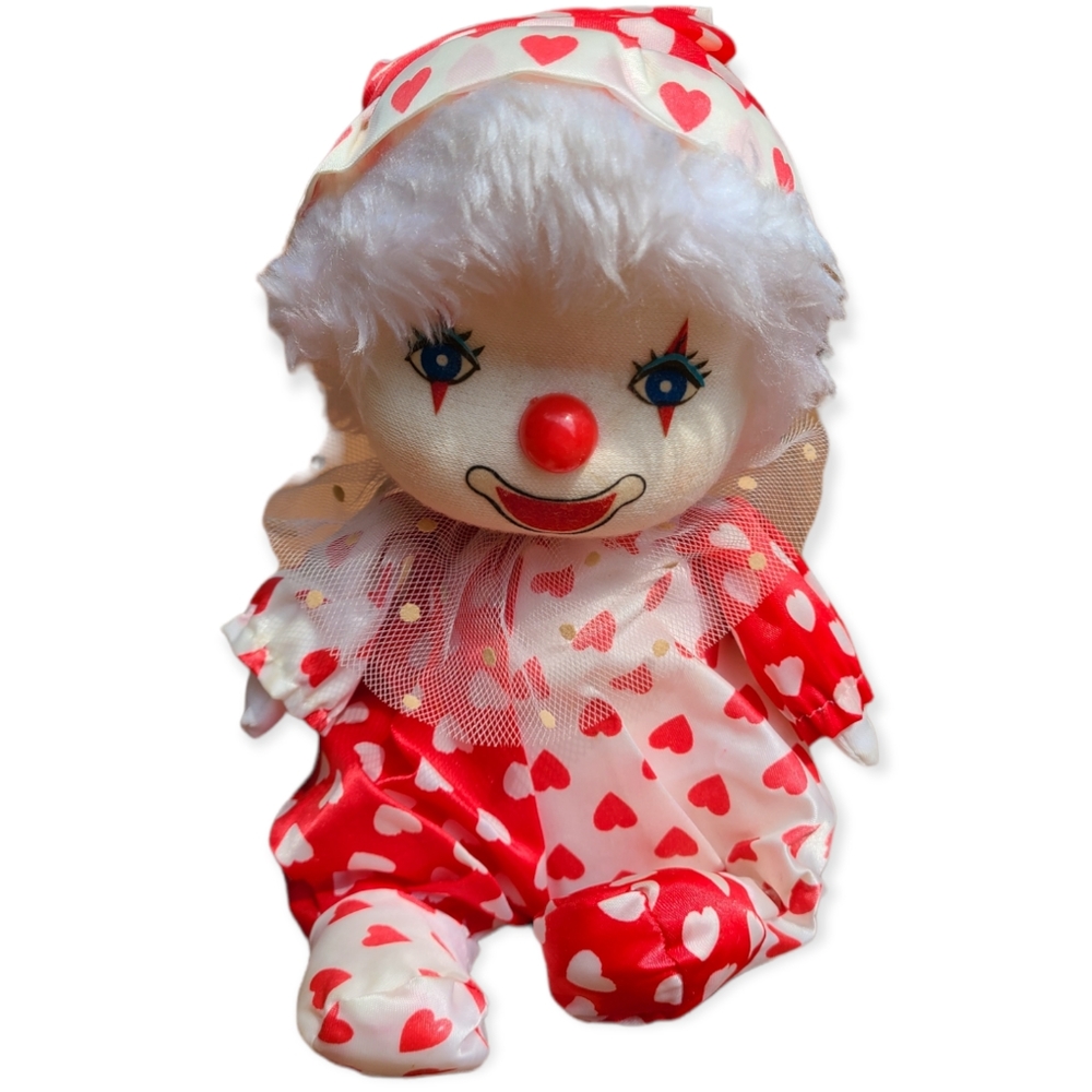 VINTAGE 1985 REGENCY MUSICAL WIND UP CLOWN DOLL